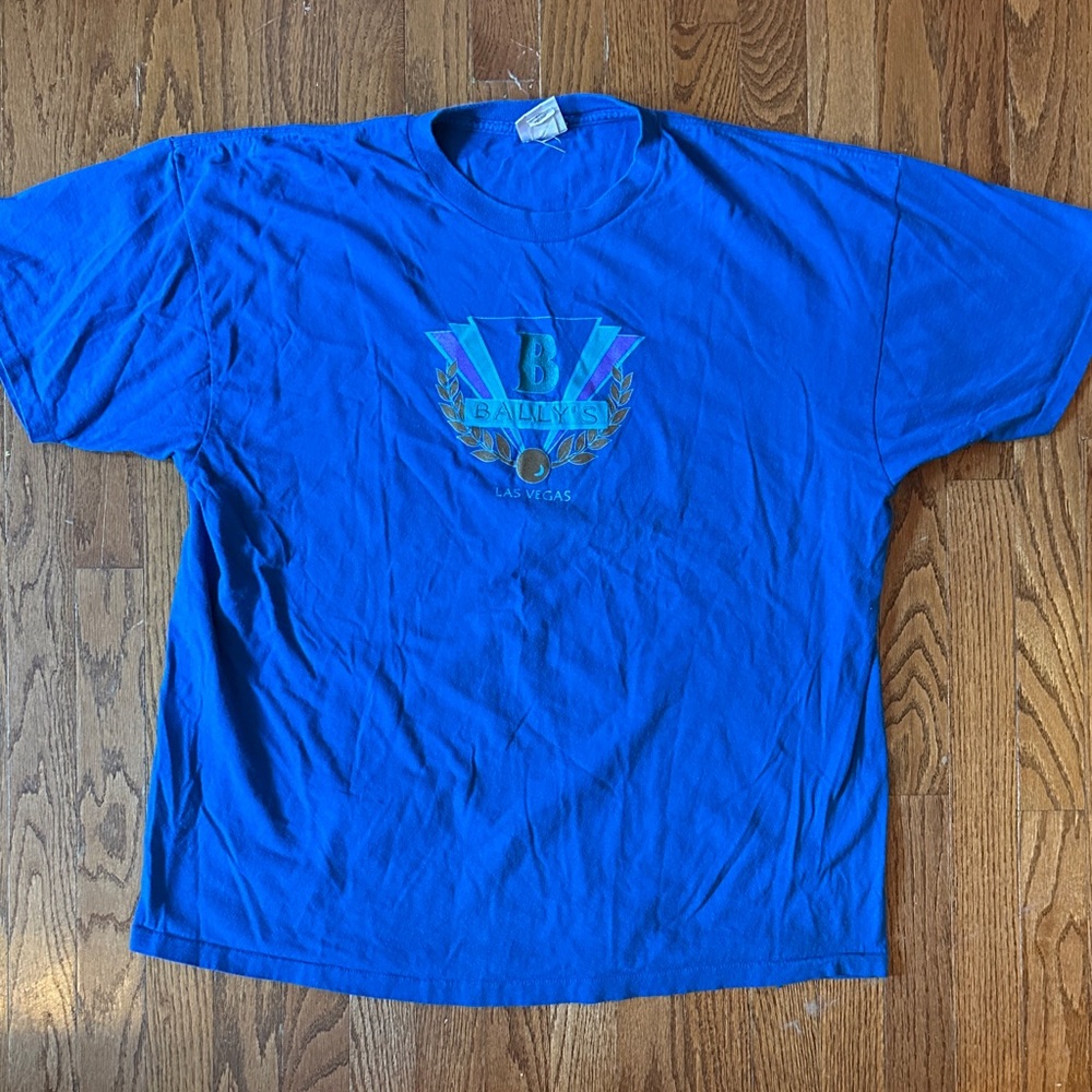 Vintage Bally’s Las Vegas Logo T Shirt . Single stitch Made in USA